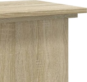 vidaXL Βάσεις Φυτών Sonoma Δρυς 33x33x100εκ. Επεξεργασμένο Ξύλο