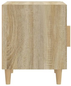 vidaXL Κομοδίνο Sonoma Δρυς από Επεξεργασμένο Ξύλο