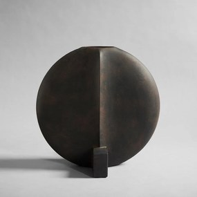 Guggenheim Κεραμικό Βάζο Big Σκούρο Καφέ H45xL27xW49cm 101 COPENHAGEN