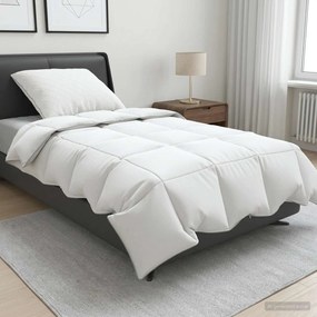 vidaXL Σετ πάπλωμα 90% χήνας FULDA 2 pcs 135 x 200 cm Καλοκαίρι Λευκό