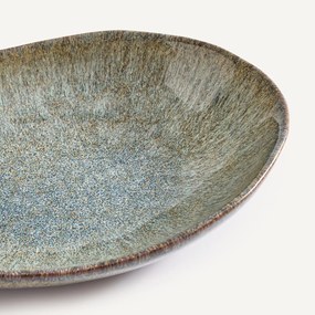 Μικρή πιατέλα από stoneware με αντιδραστική εφυάλωση, DÉNIA