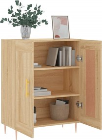 vidaXL Ντουλάπι Sonoma Δρυς 69,5 x 34 x 90 εκ. από Επεξεργασμένο Ξύλο