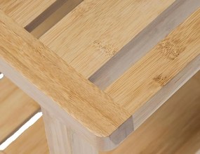 Σκαμπό για το μπάνιο 5five bamboo - 39.5x25x46cm