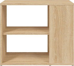 vidaXL Βοηθητικό Ντουλάπι Sonoma Δρυς 60 x 30 x 50 εκ. από Επεξ. Ξύλο