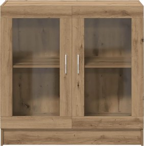 vidaXL Βιβλιοθήκη Artisan Δρυς 82,5x30,5x80 εκ. Επεξεργασμένο Ξύλο