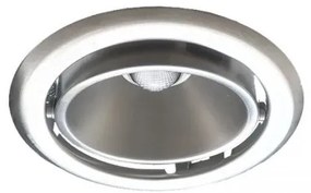 Χωνευτό Σποτ Φωτιστικό Ψευδοροφής Downlight LED 34W Μονή Περιστροφή 3000Κ Φ19,5cm Uno 195-gs Interlight-19392-Λευκό 19392