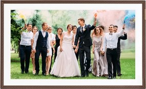 Arzopa D156 (καφέ) 15.6" ψηφιακή κορνίζα φωτογραφιών