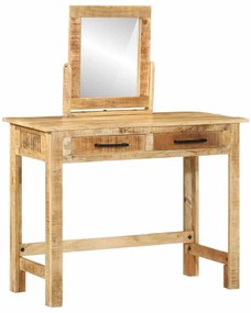 vidaXL Τραπέζι περιποίησης Καφέ 100 x 40 x 120 εκ. Μασίφ ξύλο μάνγκο