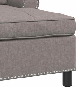 vidaXL Χαλάρωση Taupe ύφασμα 91 x 157 x 91 εκ.