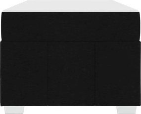 vidaXL Σκελετός Κρεβατιού με στρώμα Μαύρο 80 x 200 cm ύφασμα