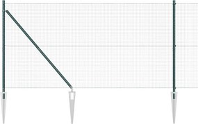 vidaXL Στύλος Περιφράξεων Πράσινο 10 x 1,2 μ (19 x 19 χιλ διχτυ)