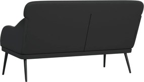 vidaXL Πάγκος Μαύρος 110x76x80 εκ. από Συνθετικό Δέρμα