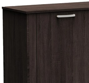 ΜΠΟΥΦΕΣ KINLEY PAKOWORLD GREY-WENGE 210X40X82ΕΚ