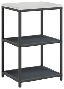vidaXL Σετ Αποθήκευσης Κουζίνας 2 pcs Ανθρακί 120 x 50 x 92 εκ.