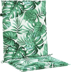 vidaXL Μαξιλάρια Πλάτης Φύλλο 6 pcs Σχέδιο Φύλλου 100 x 50 x 3 cm