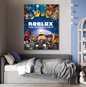 Παιδικός πίνακας σε καμβά Roblox KNV0543 45cm x 65cm