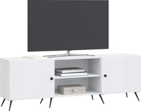 vidaXL Ντουλάπι TV 150 x 31 x 50 εκ. Λευκό Επεξεργασμένο Ξύλο