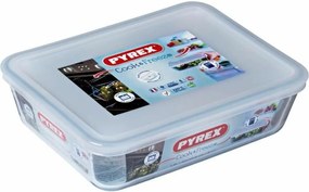 Δοχείο συντήρησης τροφίμων Pyrex Λευκό Διαφανές Ορθογώνιο 1,5 L