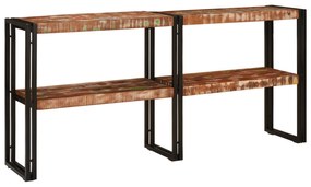vidaXL Τραπέζι Κονσόλας 160x33x75 εκ Μασίφ Ξύλο Ανάκτηση