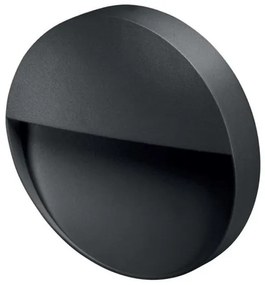 Απλίκα Φωτιστικό Τοίχου Led Ανθρακί Bilbao Round BILBAO6GR Bot Lighting-BILBAO6GR-Ανθρακί BILBAO6GR