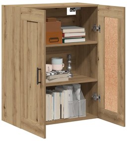 vidaXL Ντουλάπι τεχνίτης Δρυς 69,5 x 34 x 90 εκ. Επεξεργασμένο Ξύλο