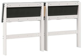 vidaXL Ταπετσαρισμένο κεφαλάρι Ανοιχτό γκρι 135 cm