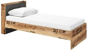 Κρεβάτι Fresno V108, Μονόκλινο, Ανοιχτό καφέ, 90x200, Τάβλες για Κρεβάτι, 96x218x86cm, 52 kg | Epipla1.gr