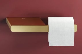 Geesa Shift 9924 Gold Brushed - Χαρτοθήκη με εταζέρα