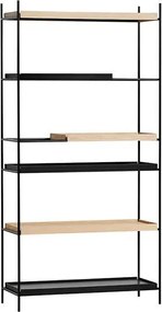 Ραφιέρα μεταλλική Nextdeco 6 επιπέδων 100x40xΥ201εκ.