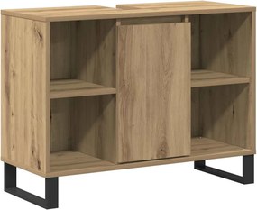 vidaXL Ντουλάπι Μπάνιου Artisan Oak 80 x 33 x 60 εκ Επεξεργασμένο ξύλο