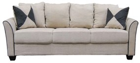 Καναπές Ashley Beige E986,3 198X80X88 cm Fabric