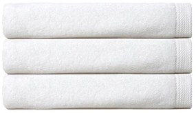 Πετσέτα 02.100.10 White Cryspo Trio Towels Set 100% Βαμβάκι