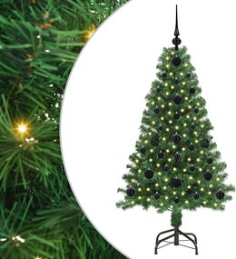 vidaXL Τεχνητό Χριστουγεννιάτικο Δέντρο με 150 LED Πράσινο 120 cm