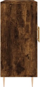 vidaXL Ντουλάπι Καπνιστή Δρυς 90x34x80 εκ. Επεξεργασμένο Ξύλο