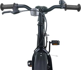 vidaXL Παιδικό Ποδήλατο 18 ίντσες για 5-7 ετών Μαύρο