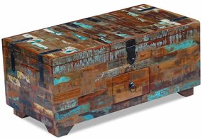 vidaXL Τραπεζάκι Σαλονιού / Μπαούλο 80 x 40 x 35 εκ. Ανακυκλωμένο Ξύλο