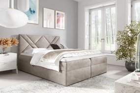Επενδυμένο κρεβάτι Box 6-Mple-200 x 200