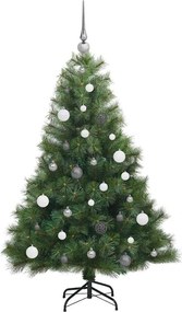 vidaXL Τεχνητό Χριστουγεννιάτικο Δέντρο Πράσινο 150 cm ΠΕ και PVC