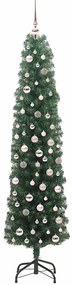 vidaXL Τεχνητό Χριστουγεννιάτικο Δέντρο με 300 LED Πράσινο 210 cm
