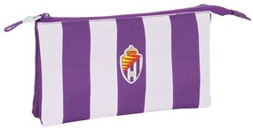 Διπλή Κασετίνα Real Valladolid C.F. Μωβ 22 x 12 x 3 cm
