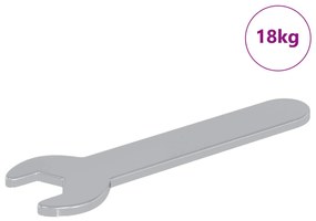 vidaXL Δίχαλο 2027 pcs Ασημί 10 mm Σίδερο