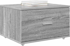 vidaXL Ντουλάπι με Συρτάρια 55 x 45 x 31 εκ Γκρίζο Σονομα