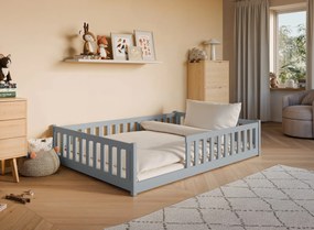 Παιδικό Κρεβάτι Montessori MATI 140x200 - grey