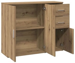 vidaXL Ντουλάπι Αρτισιανή Δρυς 91x29,5x75 εκ. από Επεξεργασμένο Ξύλο