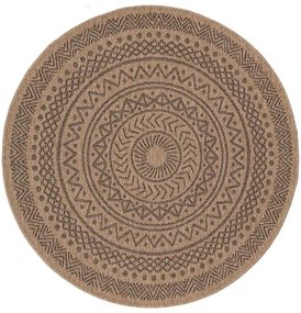 Χαλί Ψάθινο Avanos 8894 Black Royal Carpet 240X240cm Round