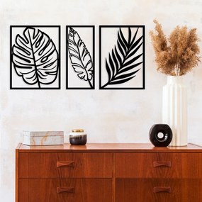 Διακοσμητικά Τοίχου (Σετ 3τμχ) A-G Leaf 2 891TNL1680