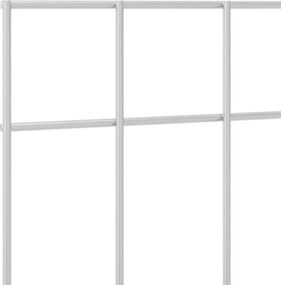 vidaXL Πάνελ Φράχτη Κήπου 12 τμχ. 100 x 30 cm Γαλβανισμένος Χάλυβας