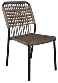 Καρέκλα Panama 22-0049 46x58x83cm Natural-Brown