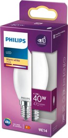 Λάμπα Κερί LED Philips Equivalent  40 W Πολύχρωμο E14 F 4,3 W (2700k)