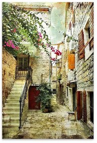 Megapap Πίνακας Σε Καμβά "Picturesque Neighborhood" Ψηφιακής Εκτύπωσης 40x60x3εκ.